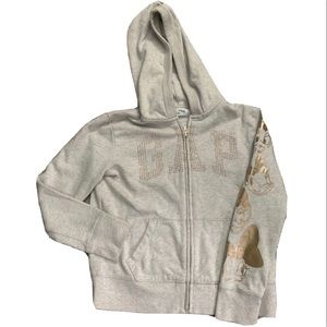 Disney Gap Full Zip Hoodie Girls Sz M